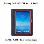 Battery Replacement for LAUNCH X431 PRO3S Diagnostic Tool